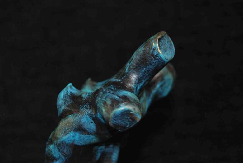 Una de las obras de Estévez (Foto TA)